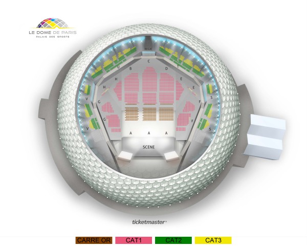 Buy Tickets For Concert Extraordinaire Pop Legends In Dome De Paris - Palais Des Sports, Paris, France 