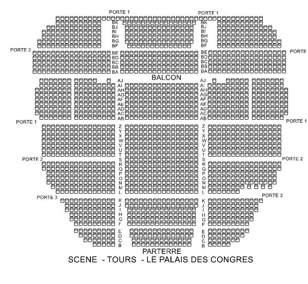Joyaux - Palais Des Congres Tours - Francois 1er the 14 Jun 2023