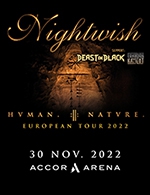 Book the best tickets for Nightwish - Accor Arena - From 29 November 2022 to 30 November 2022