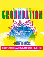Réservez les meilleures places pour Groundation - E. Culturel Malraux - Du 04 novembre 2022 au 05 novembre 2022