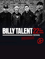 Book the best tickets for Billy Talent - Luxexpo The Box - From 21 November 2022 to 22 November 2022