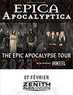 Réservez les meilleures places pour Epica + Apocalyptica - Zenith Paris - La Villette - Du 13 mars 2022 au 07 février 2023