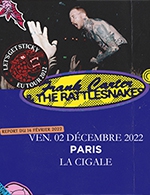 Book the best tickets for Frank Carter & The Rattlesnakes - La Cigale - From 13 February 2022 to 02 December 2022