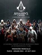 Book the best tickets for Assassin's Creed Symphonic Adventure - Le Grand Rex - From 28 October 2022 to 29 October 2022