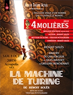 Book the best tickets for La Machine De Turing - Acropolis Salle Athena - From 07 October 2022 to 08 October 2022