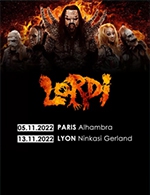 Book the best tickets for Lordi - Ninkasi Gerland / Kao - From 12 November 2022 to 13 November 2022