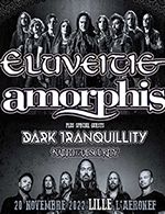 Book the best tickets for "eluveitie X Amorphis" - L'aeronef - From 19 November 2022 to 20 November 2022