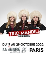 Réservez les meilleures places pour Trio Mandili - Le Zebre De Belleville - Du 17 octobre 2022 au 29 octobre 2022