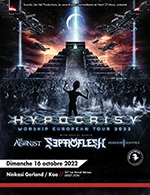 Book the best tickets for Hypocrisy + Septicflesh - Ninkasi Gerland / Kao - From 15 October 2022 to 16 October 2022