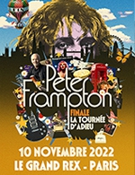 Book the best tickets for Peter Frampton - Le Grand Rex - From 09 November 2022 to 10 November 2022