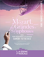 Book the best tickets for Vous Trouvez Ca Classique - Mozart - Seine Musicale - Auditorium P.devedjian - From 14 October 2022 to 15 October 2022
