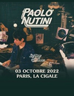 Réservez les meilleures places pour Paolo Nutini - La Cigale - Du 02 octobre 2022 au 03 octobre 2022