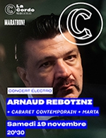 Réservez les meilleures places pour Arnaud Rebotini + Cabaret Contemporain - La Cordo - Du 18 novembre 2022 au 19 novembre 2022