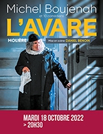 Réservez les meilleures places pour L'avare - Theatre Municipal Jean Alary - Du 17 octobre 2022 au 18 octobre 2022
