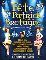 Book the best tickets for Fete De La St Patrick - Dome De Paris - Palais Des Sports - From 10 March 2023 to 11 March 2023