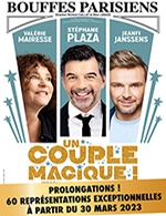 Réservez les meilleures places pour Un Couple Magique - Theatre Des Bouffes Parisiens - Du 29 mars 2023 au 25 juin 2023