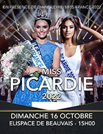Book the best tickets for Election Miss Picardie 2022 - Elispace - From 15 October 2022 to 16 October 2022