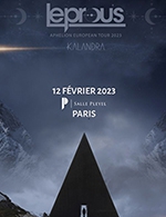 Réservez les meilleures places pour Leprous + Special Guest + Kalandra - Salle Pleyel - Du 11 février 2023 au 12 février 2023