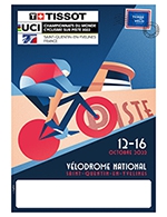 Book the best tickets for Championnats Du Monde Piste Uci Tissot - Velodrome National - Saint Quentin En Yvelines - From 11 October 2022 to 16 October 2022