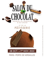Book the best tickets for Salon Du Chocolat - Paris - Paris Expo Porte De Versailles - From 27 October 2022 to 01 November 2022