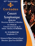 Réservez les meilleures places pour Concert Symphonique Tchaikovski - Espace Tartalin - Du 09 octobre 2022 au 10 octobre 2022