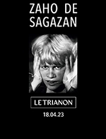 Réservez les meilleures places pour Zaho De Sagazan - Le Trianon - Le 18 avr. 2023