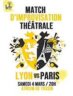 Réservez les meilleures places pour Match D'impro Lyon Vs Paris - L'atrium - Tassin La Demi Lune - Le 4 mars 2023