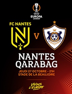 Book the best tickets for Fc Nantes / Qarabag - Stade De La Beaujoire - From 26 October 2022 to 27 October 2022
