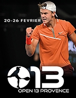 Book the best tickets for Open 13 Provence - Lundi - Palais Des Sports - From 19 February 2023 to 20 February 2023
