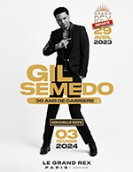 Réservez les meilleures places pour Gil Semedo - Le Grand Rex - Le 29 avril 2023