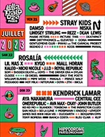 Réservez les meilleures places pour Lollapalooza Paris - Pass 3 Jours - Hippodrome Parislongchamp - Du 20 juillet 2023 au 23 juillet 2023