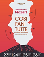 Book the best tickets for Cosi Fan Tutte - Le Carre Sevigne - From March 23, 2023 to March 26, 2023