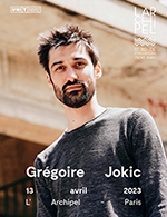 Book the best tickets for Gregoire Jokic - L'archipel - Salle Bleue -  April 13, 2023