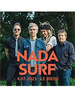 Réservez les meilleures places pour Nada Surf - Le Bikini - Le 4 juillet 2023
