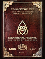 Book the best tickets for Paranormal Festival - Zenith De Toulon - From 30 October 2022 to 31 October 2022